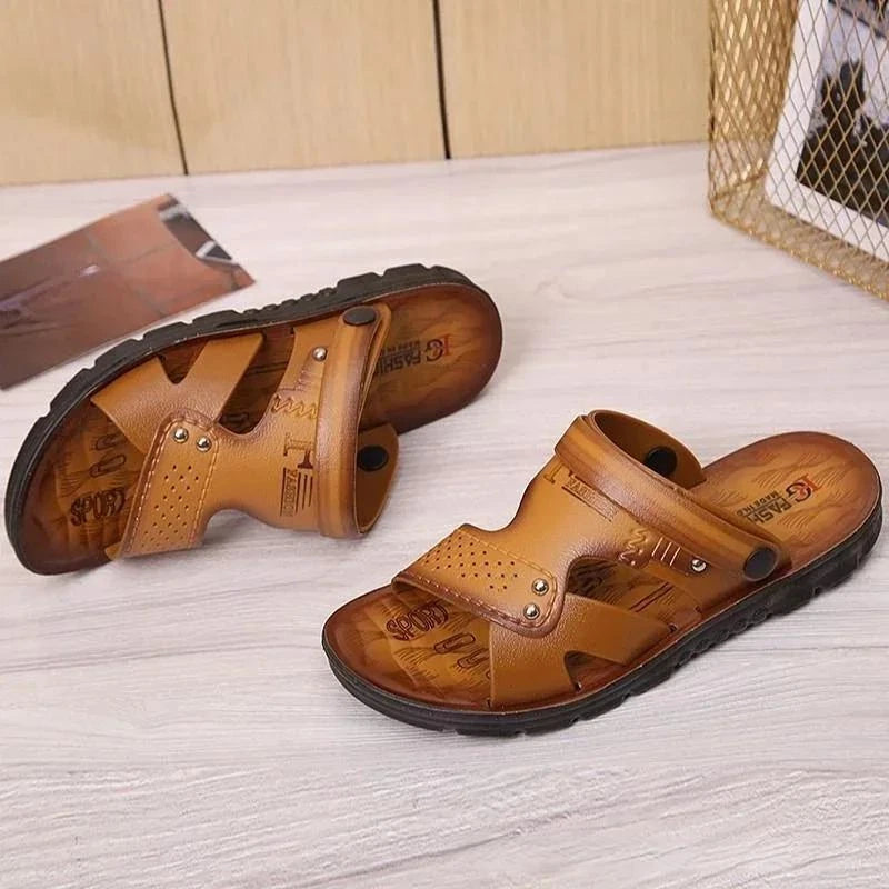 Men Sandals Non-slip Summer High Quality Outdoor Beach Slippers Casual Shoes Che