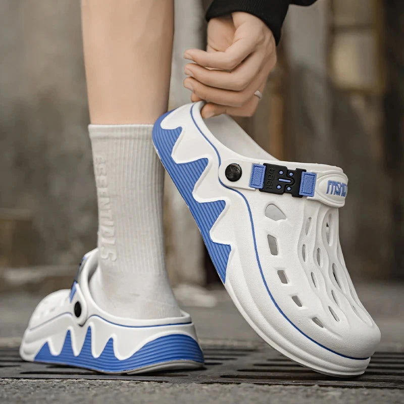 Men's Summer Shoes Style Cave Shoes Double Wear Slippers Beach Outdoor Sandals