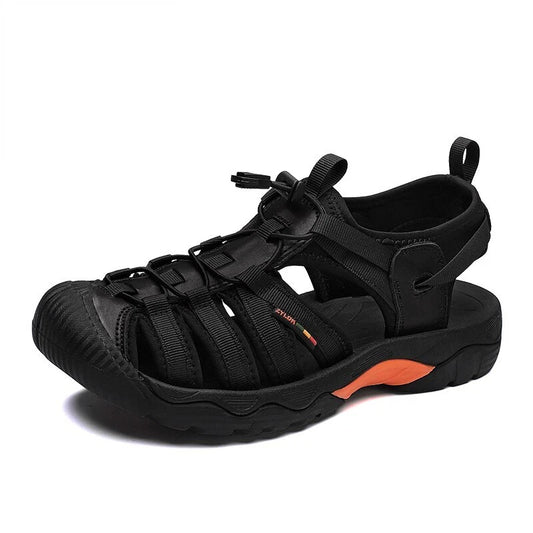 Summer Men's Sandals Roman Beach Slippers Outdoor Wading Non-slip Sneakers