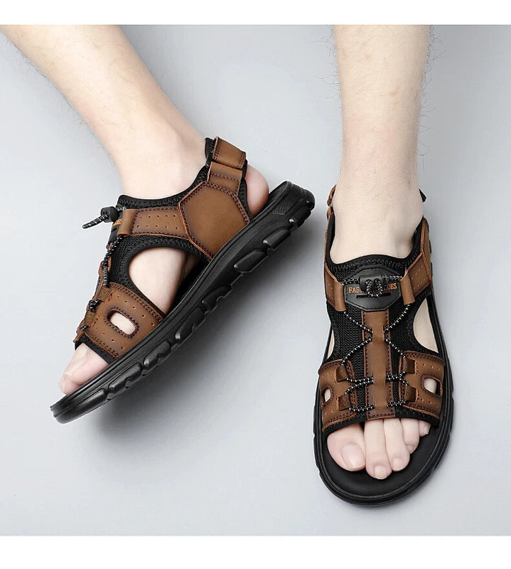 Summer Men's Casual Shoes Comfortable Trekking Sandals Outdoor Beach Slipper