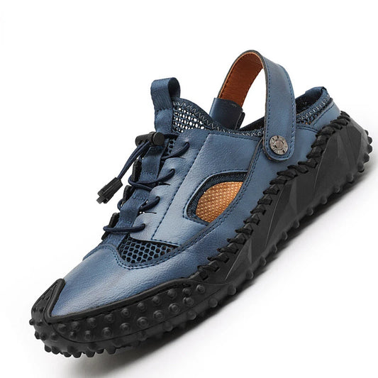 Retro Men Sandals Slides Clogs Men Shoes Casual Summer Slippers Beach Footwear