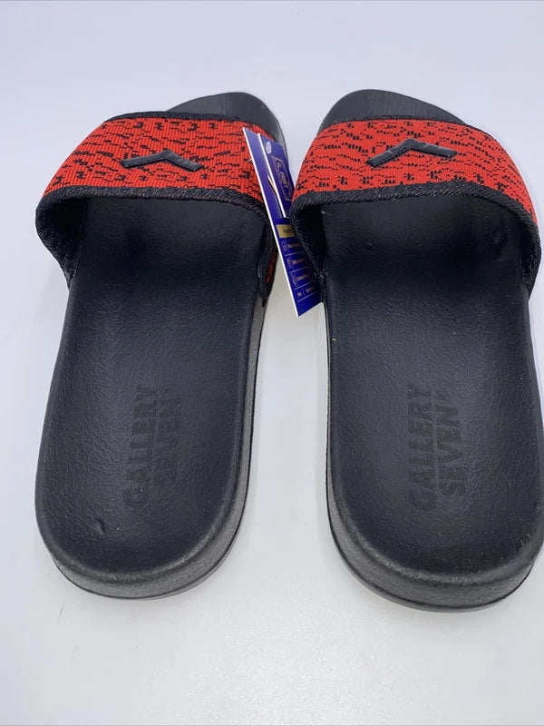 Gallery Seven Men Sip On Slide Beach Sandals Waterproof Slippers Size US 12 Red