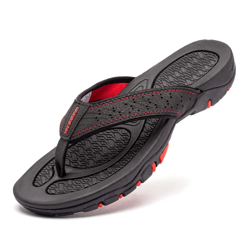 Men Flip Flops Athletic Outdoor Beach Sandals Arch Support Thong Sandals Shoe US