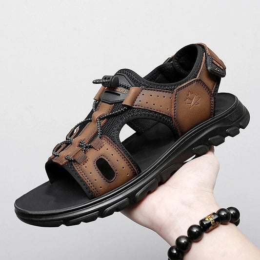 Summer Men's Casual Shoes Comfortable Trekking Sandals Outdoor Beach Slipper