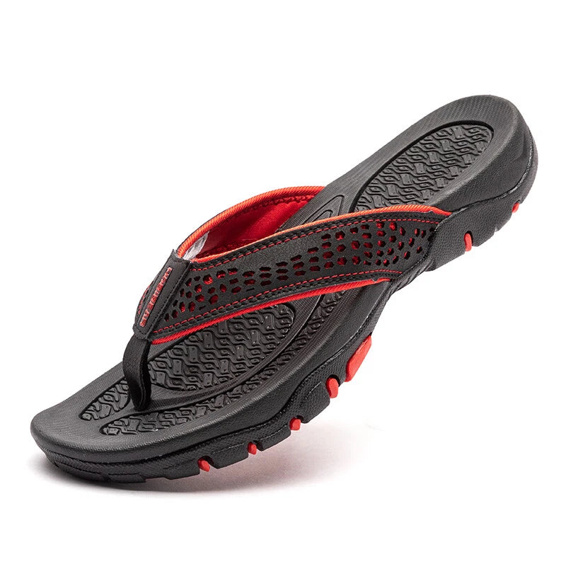Men Flip Flops Athletic Outdoor Beach Sandals Arch Support Thong Sandals Shoe US