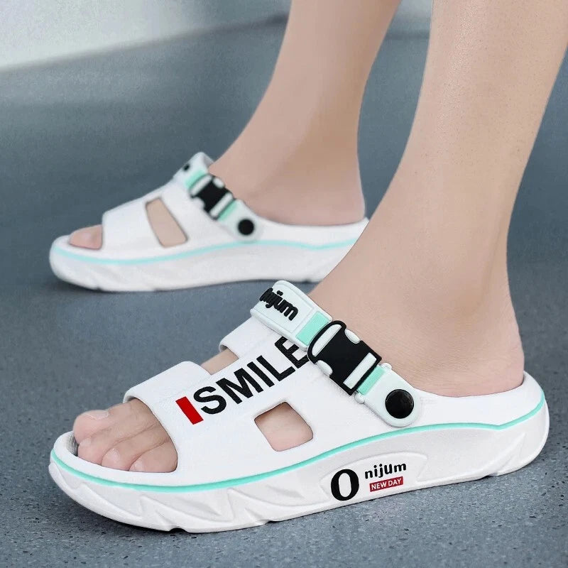 New Men's Massage EVA Slides Ultimate Comfort for Indoors Outdoors Shoes Gift