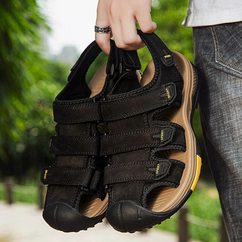 Summer Men's Sandals Outdoor Breathable Beach Slipper Comfortable Casual Shoes