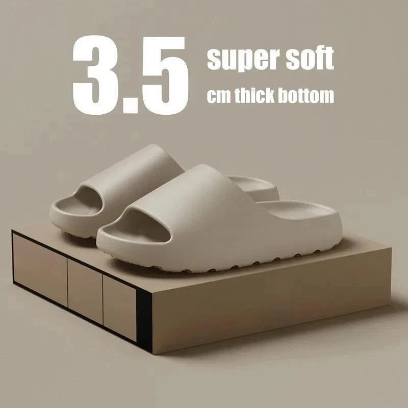 Coconut Slippers Cloud Thick-soled Sandals Summer Fashion Soft Bottom Beach Men