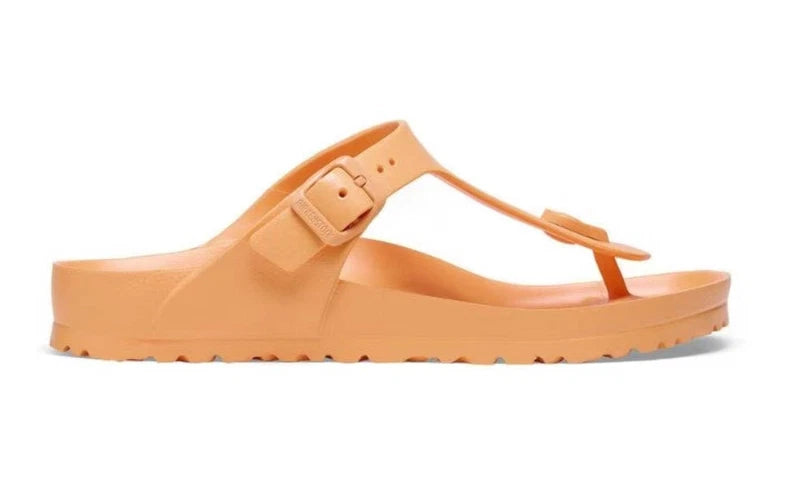 Birkenstock Unisex Gizeh Essentials EVA Sandal, Papaya