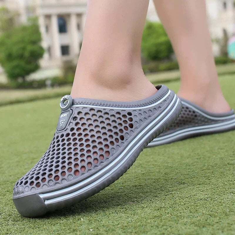 Comfortable Sandals Beach Shoes Slip on Garden Clogs Casual Water Shower Slipper