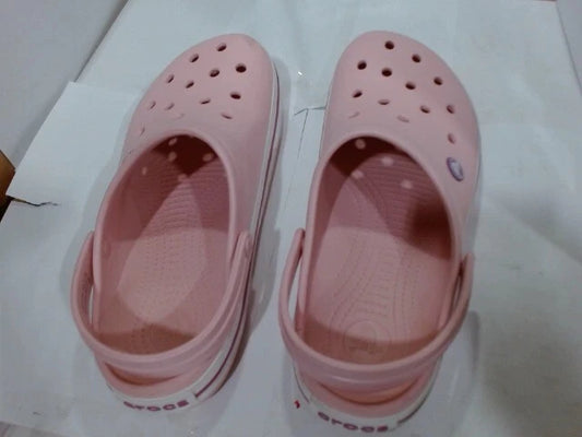 UsedVeryGood_Crocs unisex adult Men's and Women's Crocband Clog, Pearl Pi_Pearl