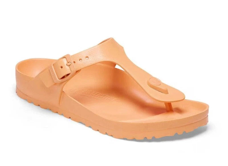 Birkenstock Unisex Gizeh Essentials EVA Sandal, Papaya