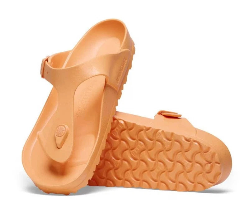 Birkenstock Unisex Gizeh Essentials EVA Sandal, Papaya