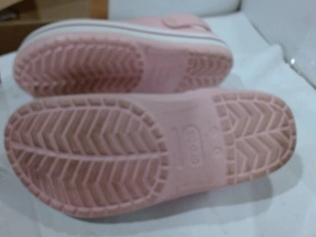 UsedVeryGood_Crocs unisex adult Men's and Women's Crocband Clog, Pearl Pi_Pearl