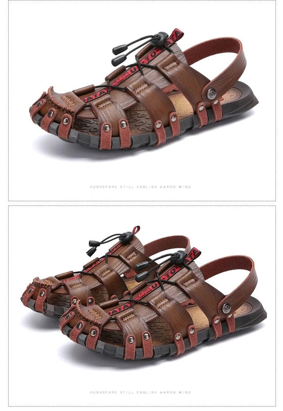 Summer Men's Sandals Outdoor Beach Slippers Comfortable Breathable Sandals